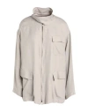 Emporio Armani Woman Jacket White Size 8 Cupro, Viscose In White