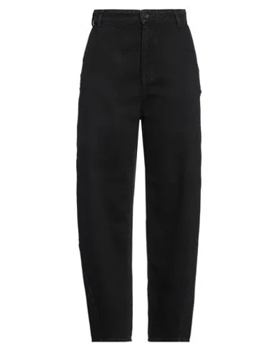 Emporio Armani Woman Jeans Black Size 31 Cotton