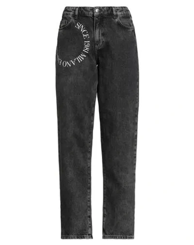 Emporio Armani Woman Jeans Black Size 31 Cotton