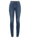 Emporio Armani Woman Jeans Blue Size 27 Cotton, Lyocell, Elastomultiester, Elastane