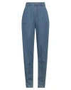 Emporio Armani Woman Jeans Blue Size 29 Cotton, Elastane In Blue