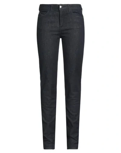 Emporio Armani Woman Jeans Blue Size 31 Cotton, Cashmere, Elastane