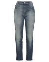Emporio Armani Woman Jeans Blue Size 31 Cotton, Elastane In Blue