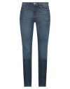 Emporio Armani Woman Jeans Blue Size 32 Cotton, Elastane