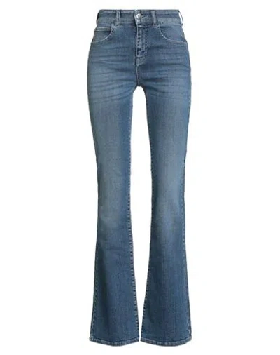Emporio Armani Woman Jeans Blue Size 32 Cotton, Elastane