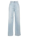 Emporio Armani Woman Jeans Blue Size 32 Cotton, Polyester, Viscose, Elastane In Blue