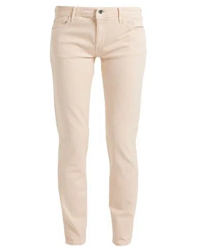 Emporio Armani Woman Jeans Blush Size 29 Cotton, Elastane In Pink