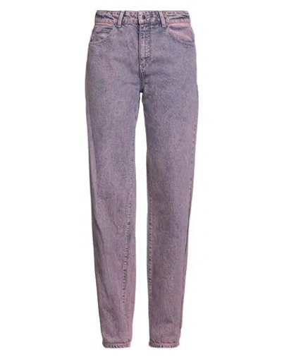 Emporio Armani Woman Jeans Pink Size 28 Cotton, Lyocell, Elastane