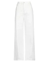 Emporio Armani Woman Jeans White Size 31 Cotton In White