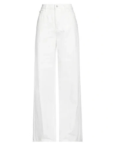 Emporio Armani Woman Jeans White Size 31 Cotton