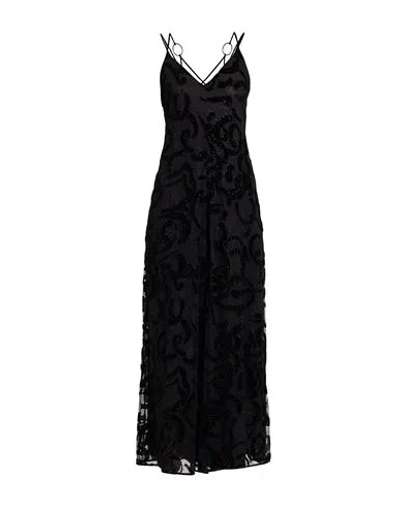 Emporio Armani Woman Jumpsuit Black Size 12 Polyamide