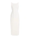 Emporio Armani Woman Maxi Dress White Size 12 Polyamide, Elastane In White