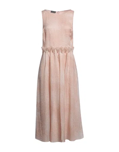 Emporio Armani Long Dresses In Pink