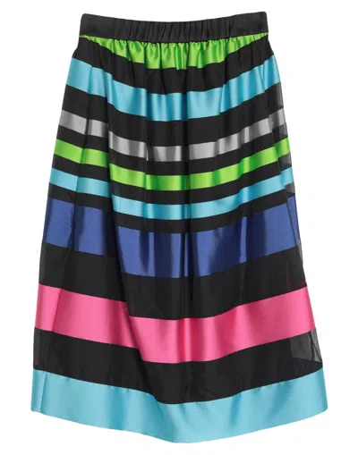 Emporio Armani Midi Skirts In Black