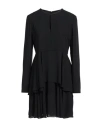 Emporio Armani Woman Mini Dress Black Size 12 Polyester