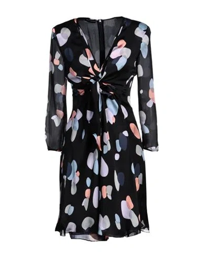 Emporio Armani Woman Mini Dress Black Size 8 Silk