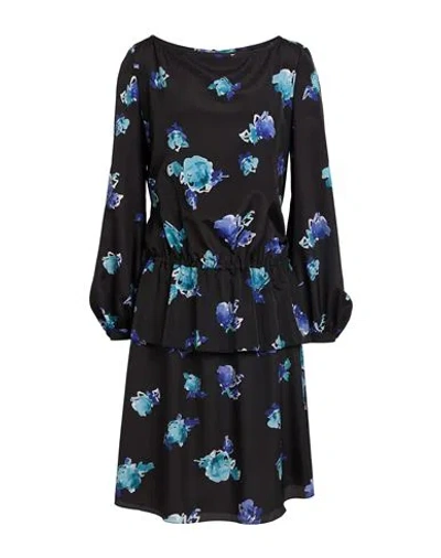 Emporio Armani Woman Mini Dress Black Size 6 Polyester
