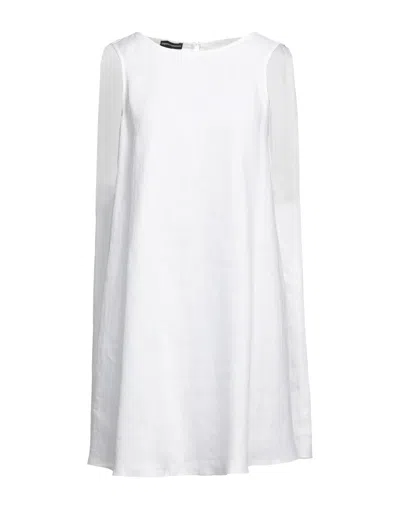 Emporio Armani Short Dresses In White