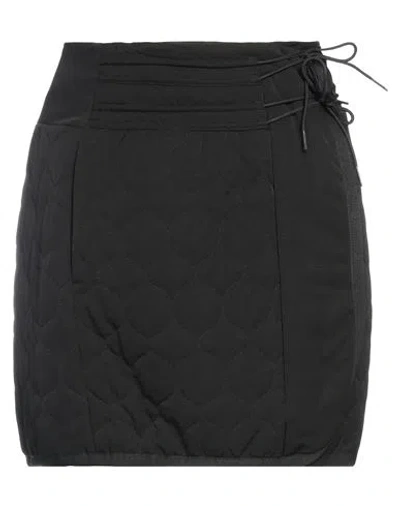 Emporio Armani Woman Mini Skirt Black Size 10 Polyamide