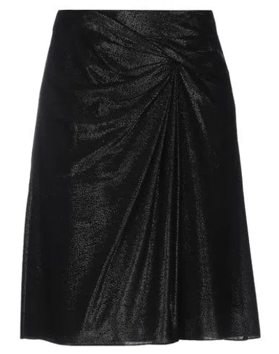 Emporio Armani Midi Skirts In Black
