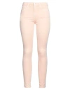 Emporio Armani Woman Pants Apricot Size 32 Cotton, Viscose, Elastane In Orange