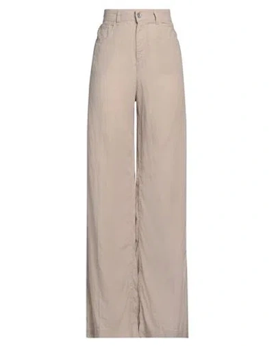 Emporio Armani Woman Pants Beige Size 32 Linen