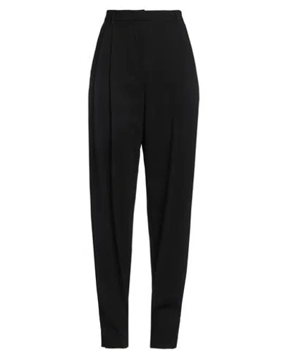 Emporio Armani Woman Pants Black Size 10 Virgin Wool, Elastane