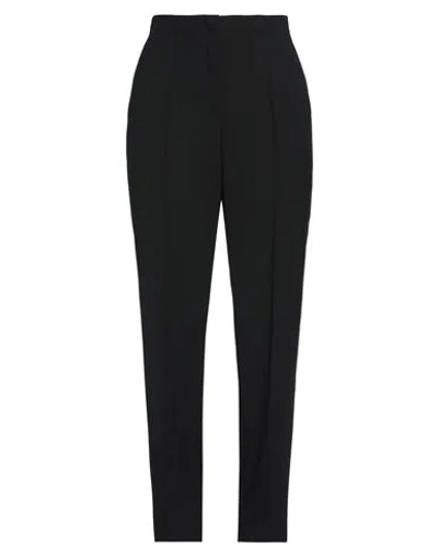 Emporio Armani Woman Pants Black Size 18 Polyester