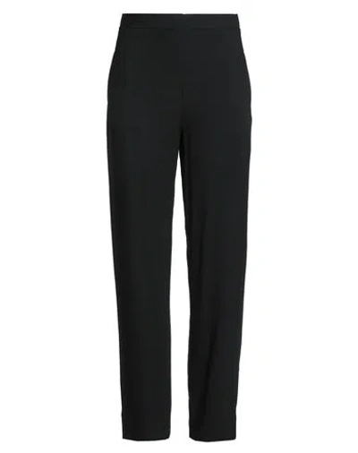 Emporio Armani Woman Pants Black Size 12 Viscose, Elastane
