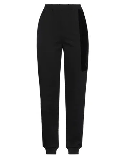 Emporio Armani Woman Pants Black Size 12 Viscose, Polyamide, Elastane, Polyester