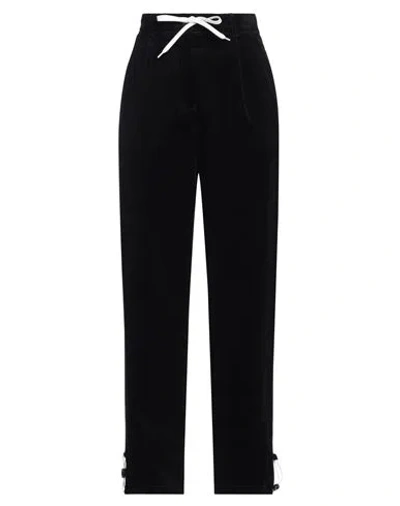 Emporio Armani Woman Pants Black Size 14 Cotton
