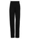 Emporio Armani Lurex Crêpe Wide-leg Trousers In Black
