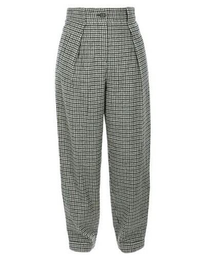 Emporio Armani Woman Pants Black Size 14 Virgin Wool, Polyamide