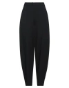 EMPORIO ARMANI EMPORIO ARMANI WOMAN PANTS BLACK SIZE 14 VISCOSE, POLYAMIDE, ELASTANE