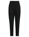 Emporio Armani Woman Pants Black Size 12 Polyester, Viscose