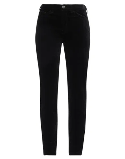 Emporio Armani Woman Pants Black Size 25 Cotton, Elastane