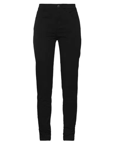 Emporio Armani Woman Pants Black Size 31 Cotton, Polyester, Elastane