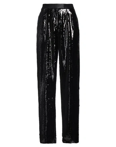 Emporio Armani Woman Pants Black Size 8 Polyester, Elastane