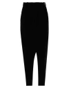 Emporio Armani Woman Pants Black Size 8 Viscose, Cupro, Polyester In Black