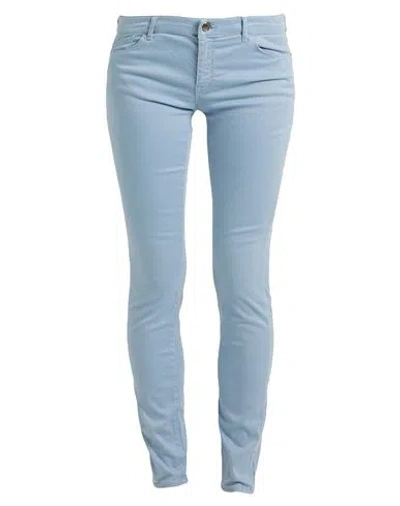 Emporio Armani Woman Pants Blue Size 31 Lyocell, Cotton, Elastane