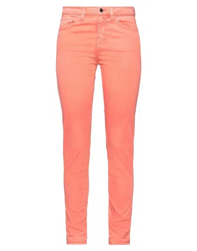 Emporio Armani Pants In Red