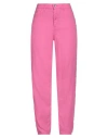 Emporio Armani Woman Pants Fuchsia Size 31 Linen In Pink