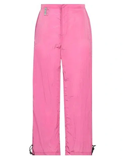 Emporio Armani Woman Pants Fuchsia Size 8 Polyamide In Pink