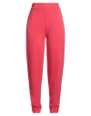 Emporio Armani Woman Pants Fuchsia Size L Cotton In Pink