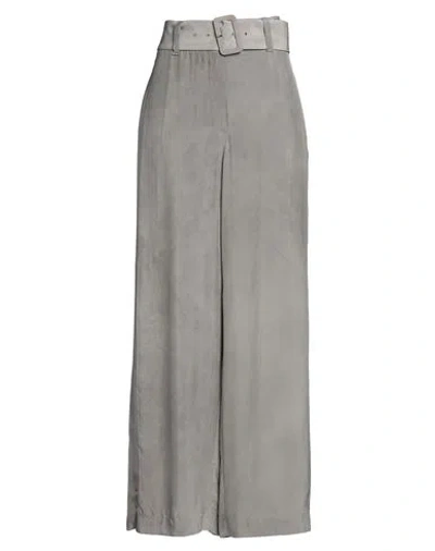 Emporio Armani Woman Pants Grey Size 10 Viscose