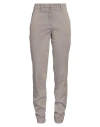 Emporio Armani Woman Pants Grey Size 4 Lyocell, Cotton, Elastane