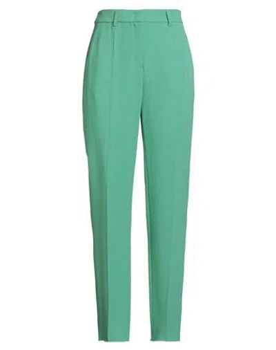 Emporio Armani Woman Pants Light Green Size 10 Viscose, Acetate, Elastane