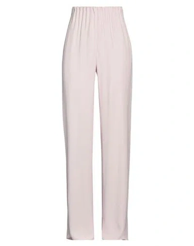 Emporio Armani Woman Pants Light Pink Size 4 Viscose