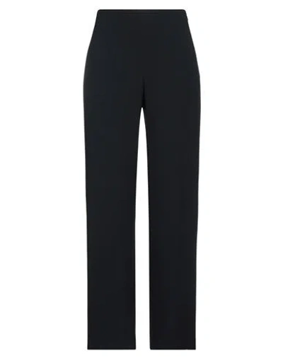 Emporio Armani Woman Pants Midnight Blue Size 10 Viscose, Acetate, Elastane