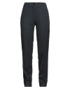 Emporio Armani Woman Pants Midnight Blue Size 12 Polyamide, Acrylic, Wool In Gray